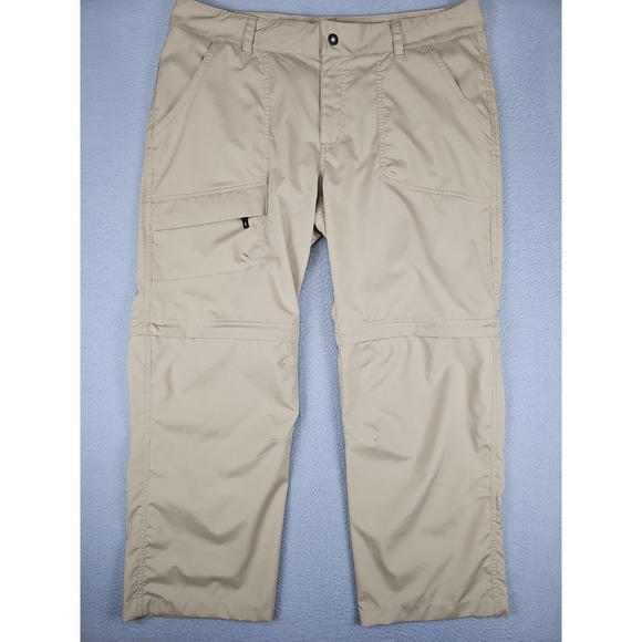 Columbia Pants - Columbia Omni Shield Pants Women's Size 16 Beige Hiking Convertible